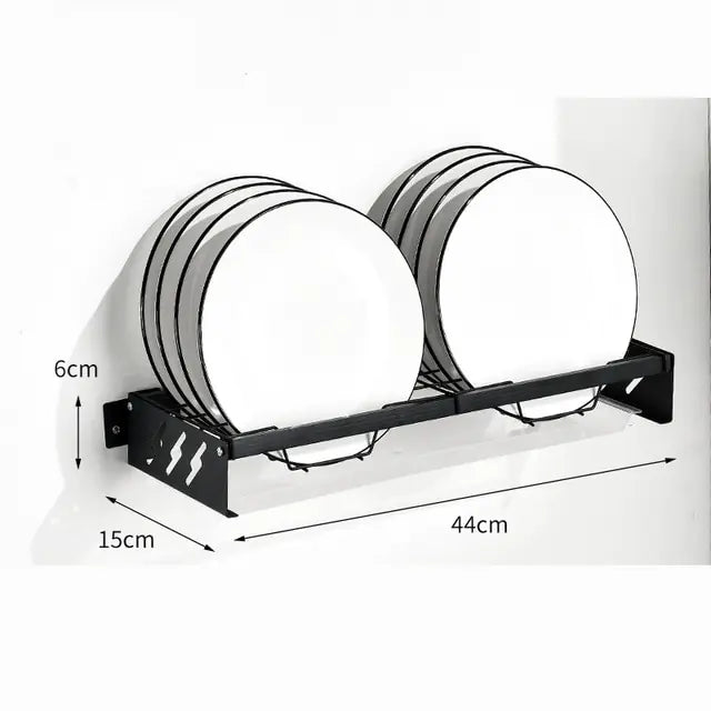 Kitchen Wall Mounted Dish Drying Rack