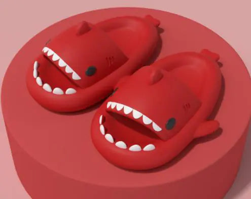 Summer Shark Slippers