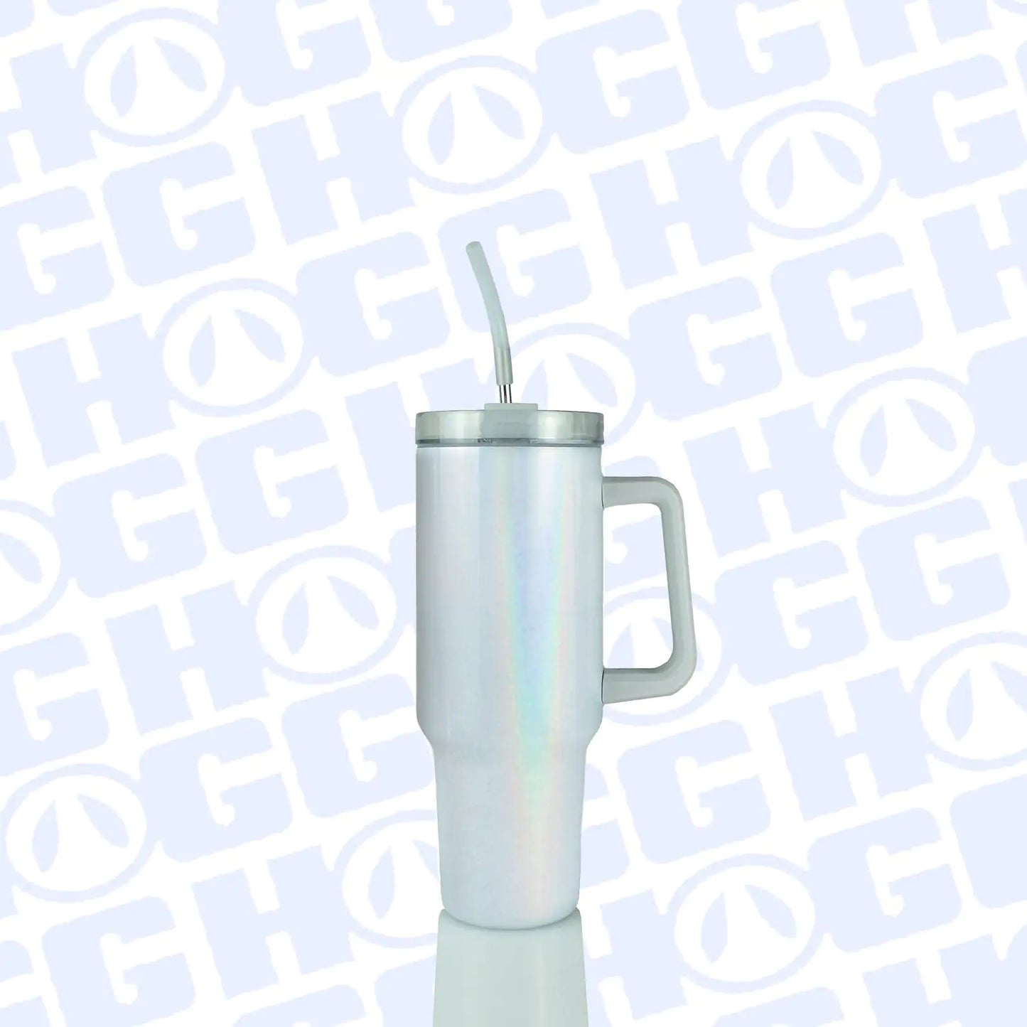 40oz SUBLIMATABLE HOLOGRAPHIC TRAVELER TUMBLER