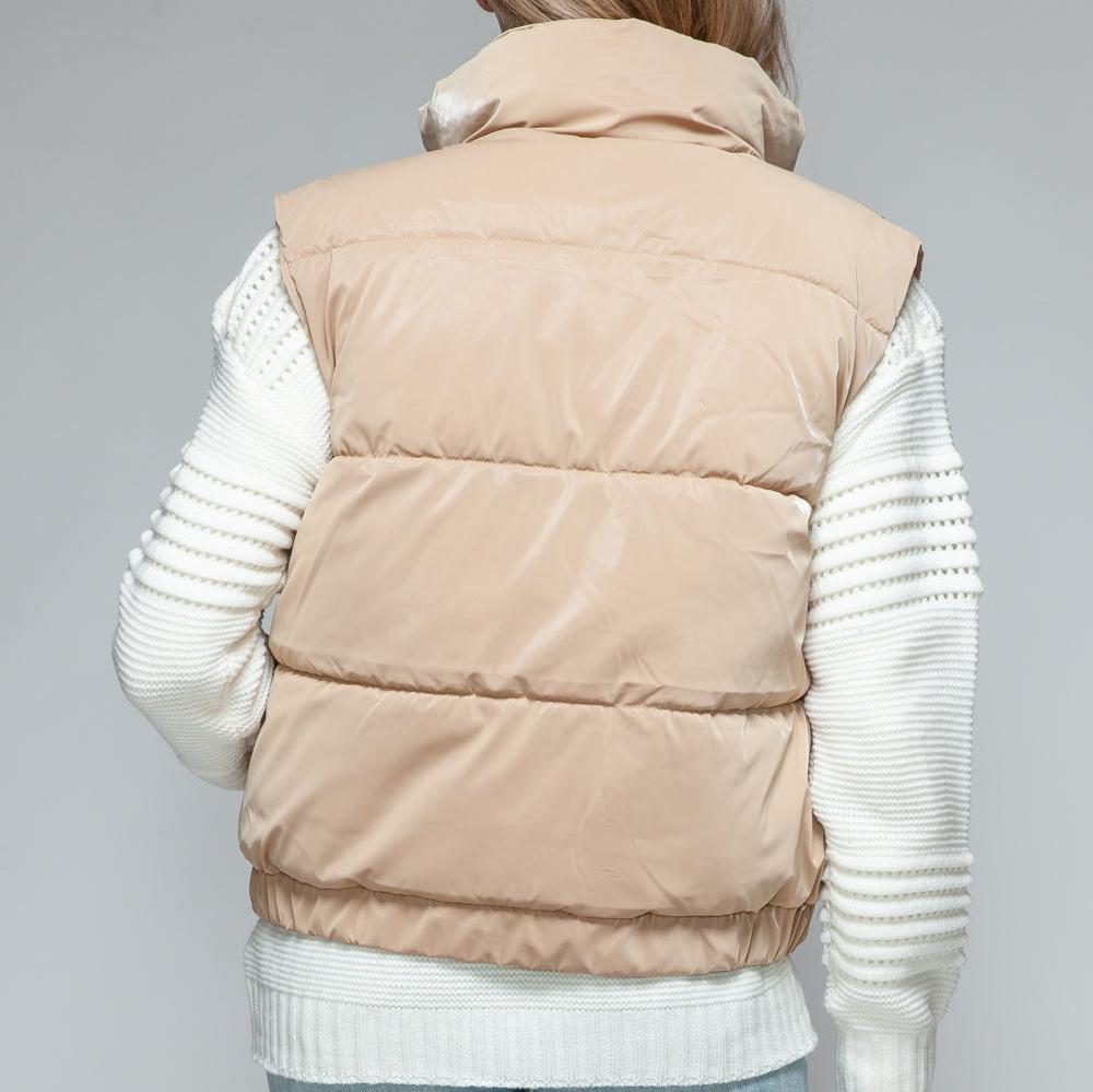 Snobbish Fine Fur Lining Quilted Vest