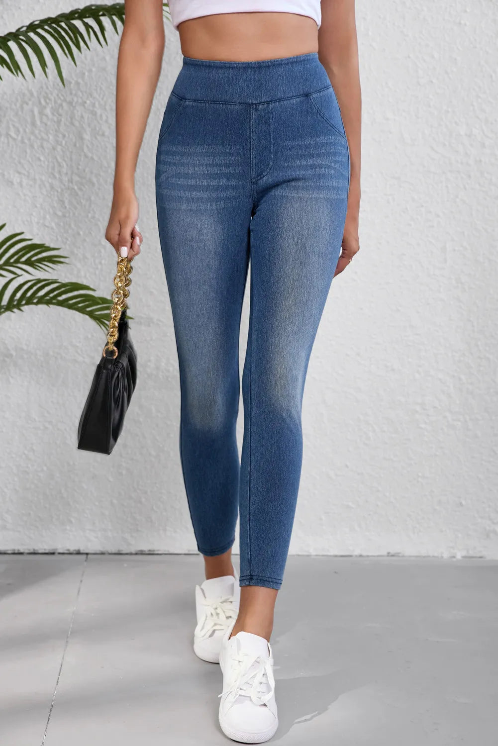 High Waist Skinny Jeans