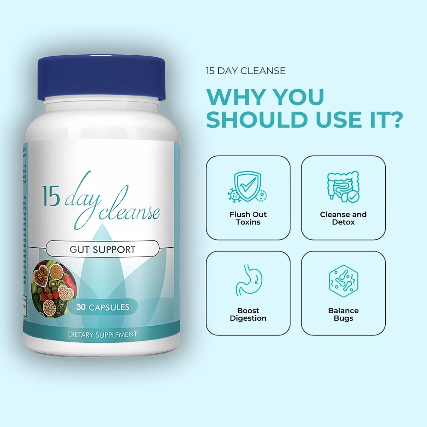 15 Day CLEANSE CAPSULES