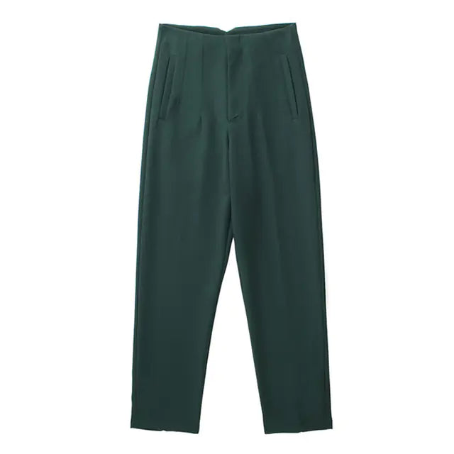 High Waist Streetwear Trousers