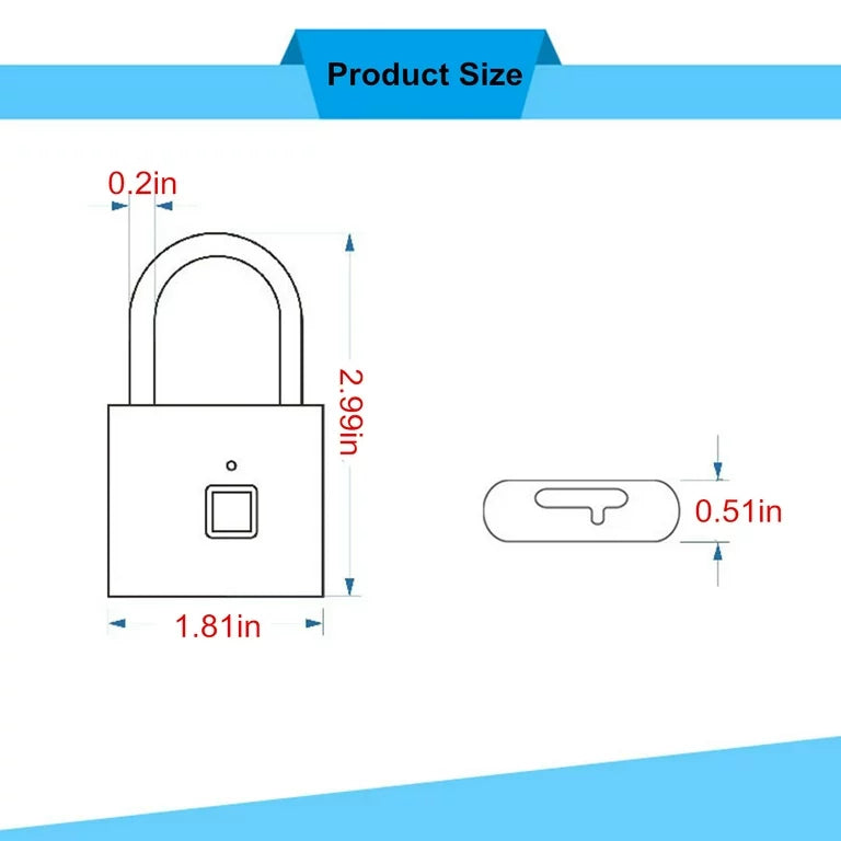 Smart Keyless Fingerprint Lock