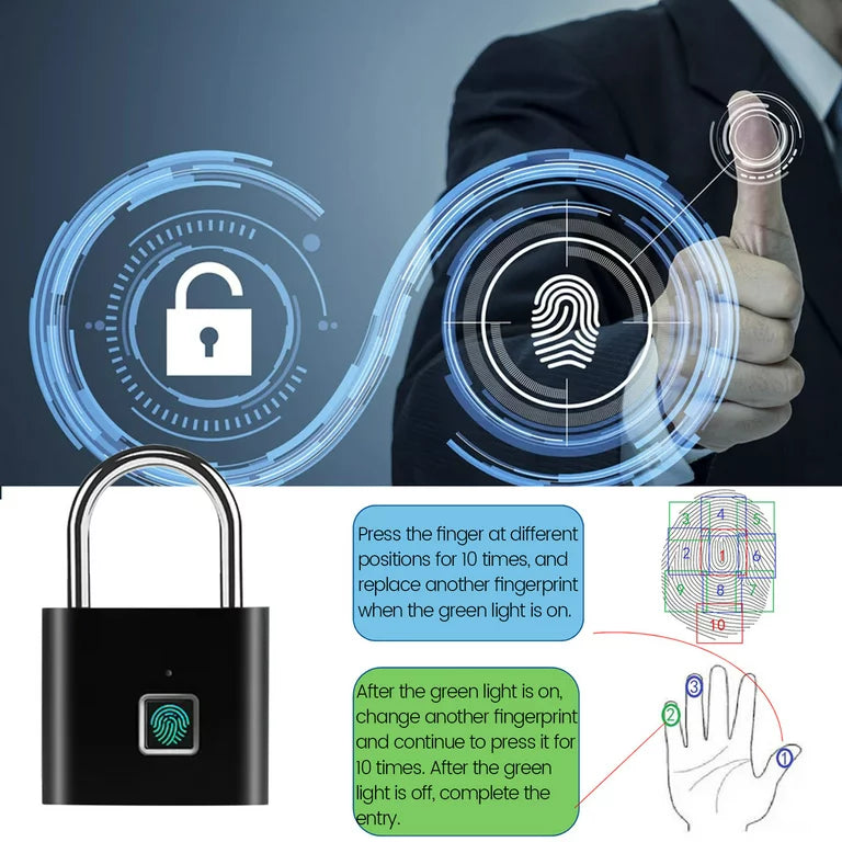 Smart Keyless Fingerprint Lock