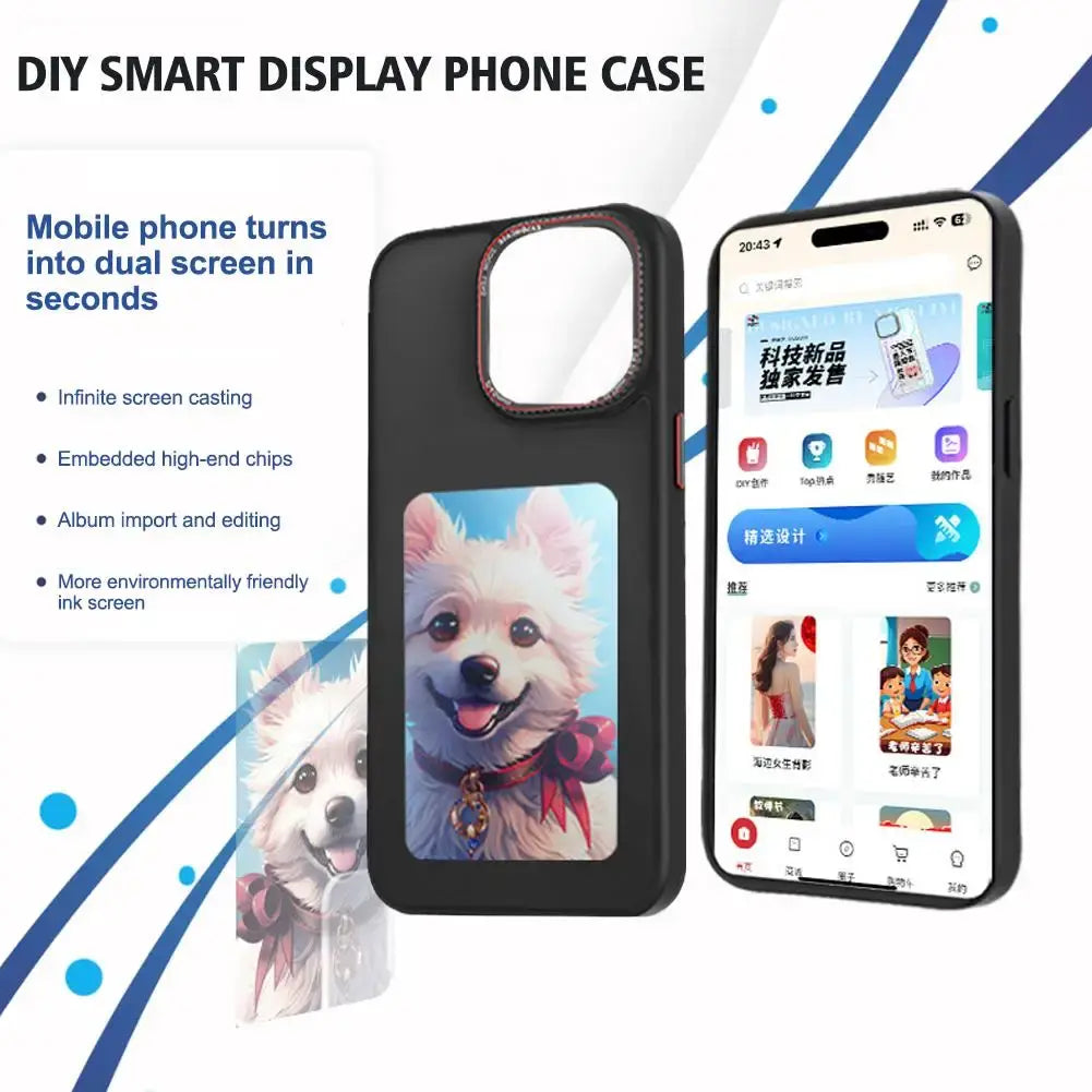 DIY Display Phone Case E Ink Screen