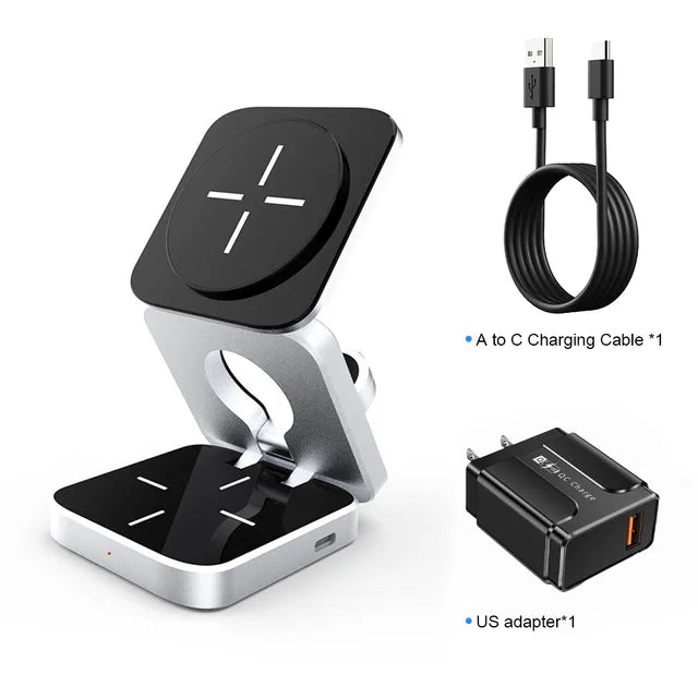 3 in 1 Wireless Charging Station