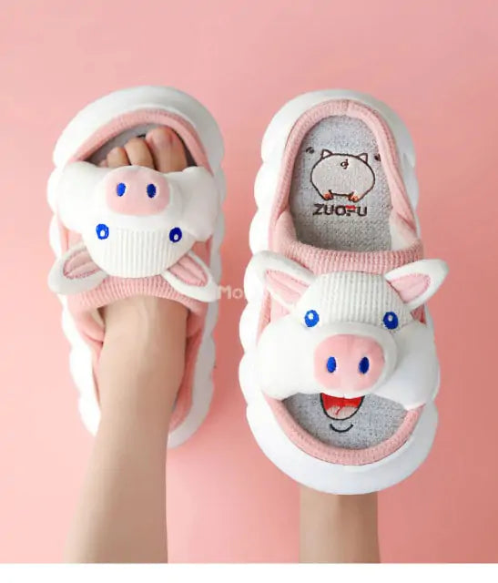 Lovely Animals Bedroom Slippers