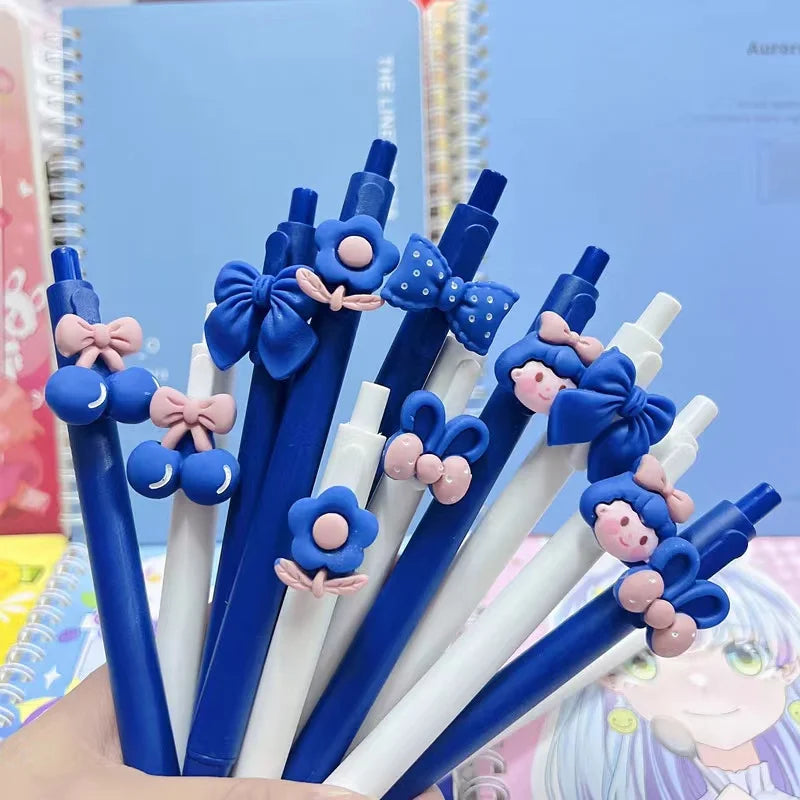 10 pcs/lot stationary supplies pens back to school cute pens  for school cute kawaii pen cute school supplies gel pen stationery