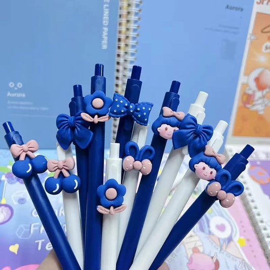 10 pcs/lot stationary supplies pens back to school cute pens  for school cute kawaii pen cute school supplies gel pen stationery