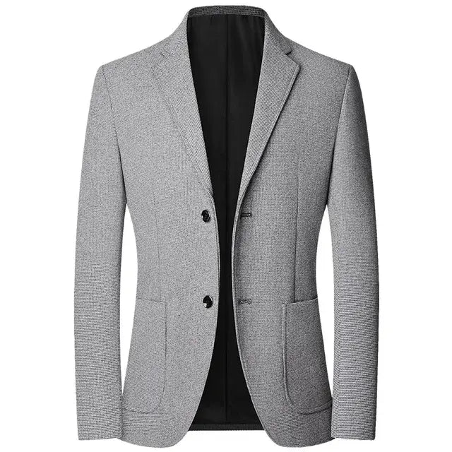 2024 Autumn Men Blazers Suits Jackets Business Casual Suit Wool Coats High Quality Male Slim Fit Blazers Jackets Blazers Coats