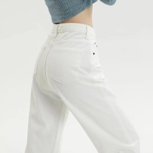 Straight Leg Denim Pants