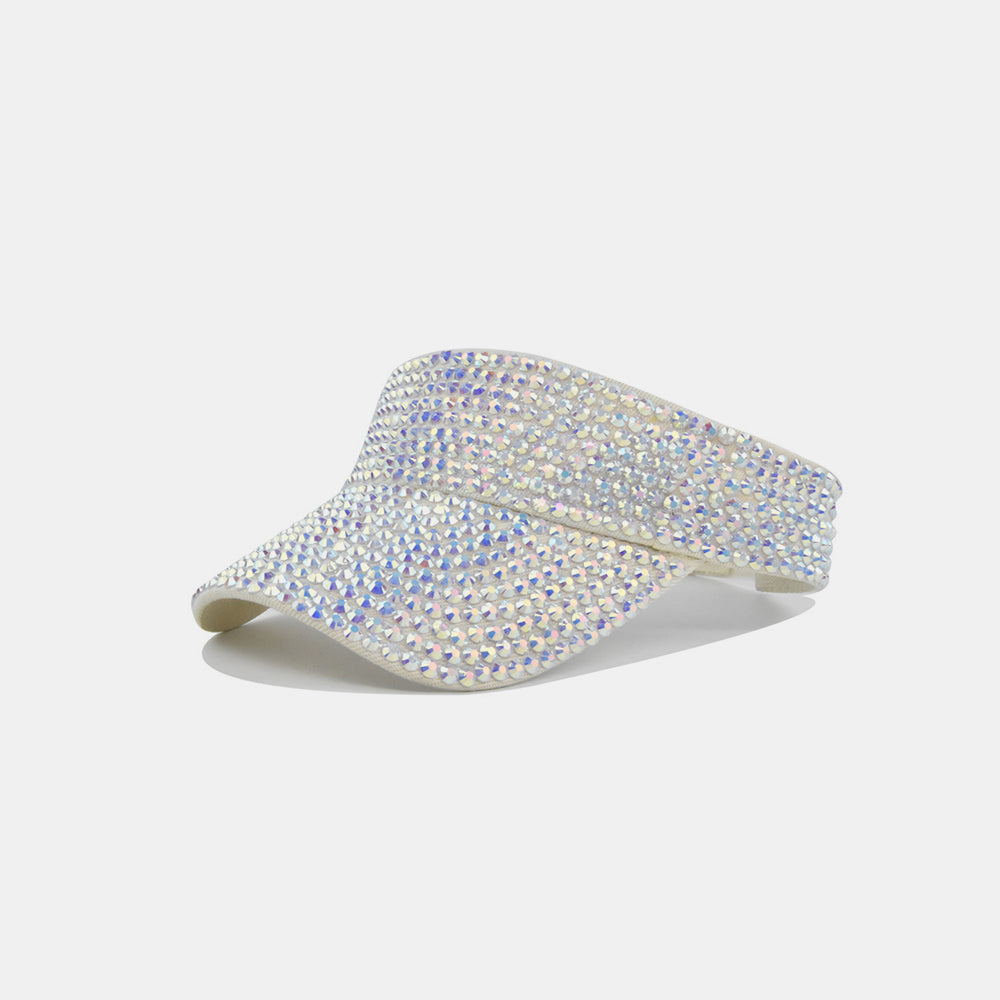 Rhinestone Trim Baseball Cap