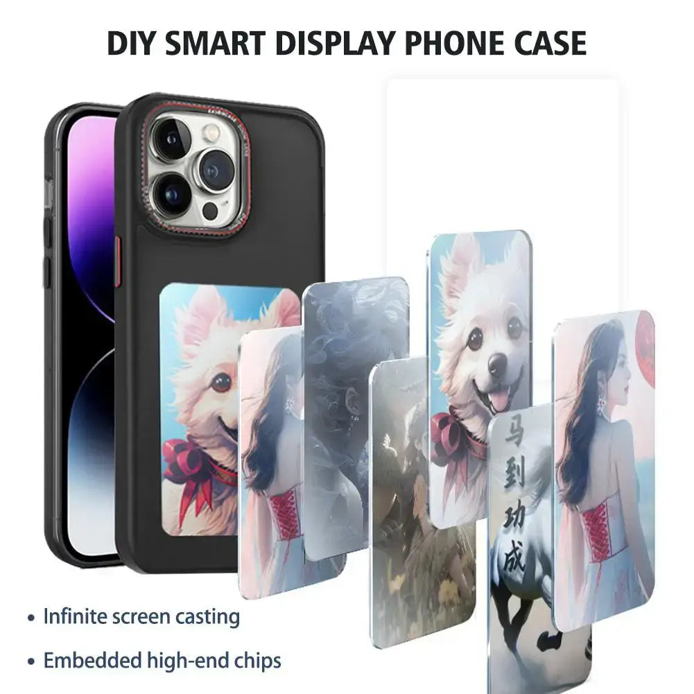 DIY Display Phone Case E Ink Screen