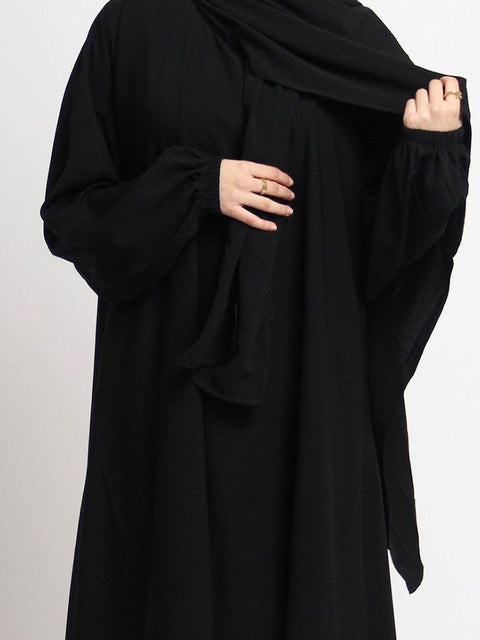 Hooded Abaya Long Dresses Women