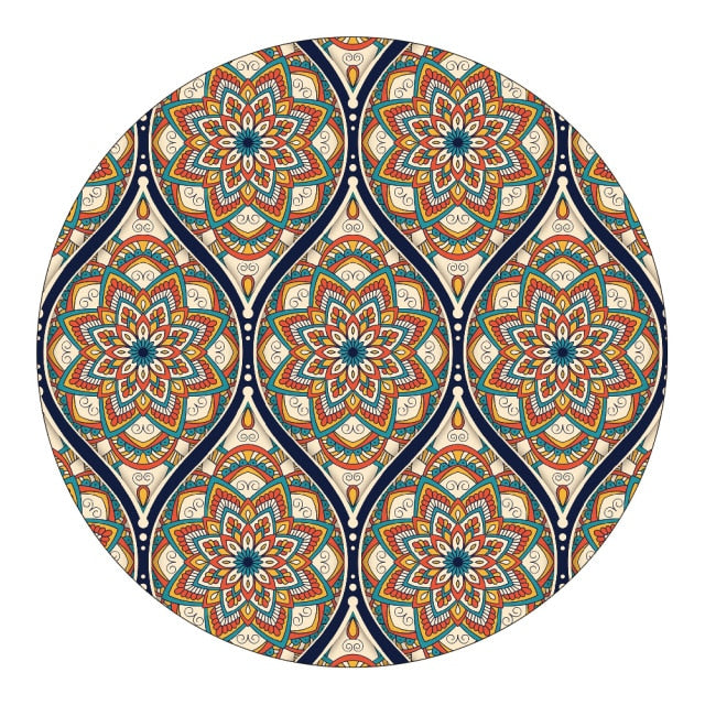 Mandala-Style Rug