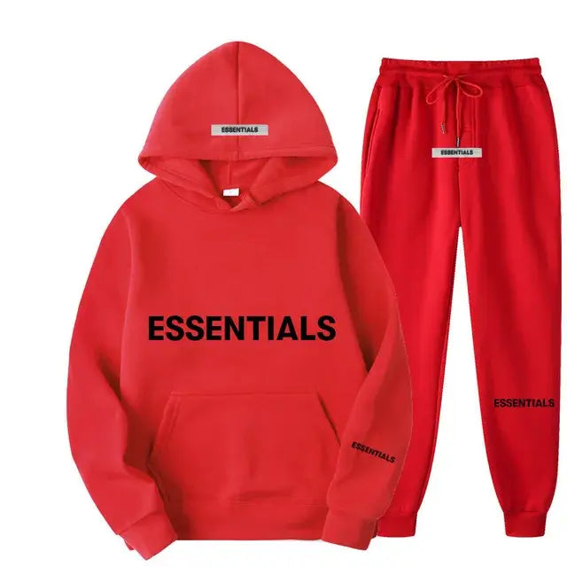 ESSENTIALS HOODIE SET Men's and Women's Sweatshirt