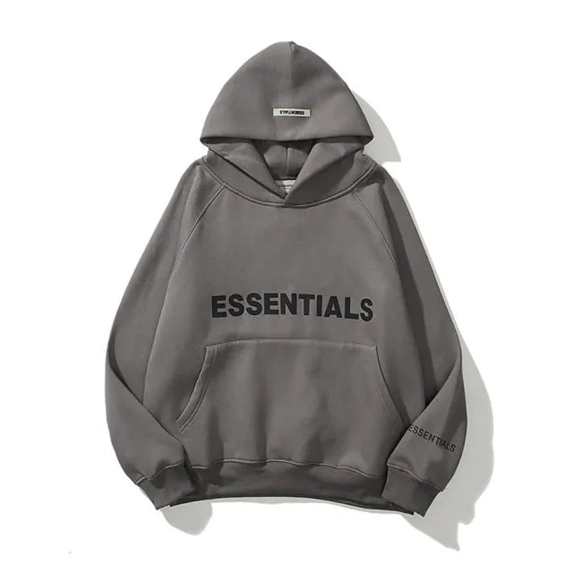 Silicone Reflective Logo Hoodie