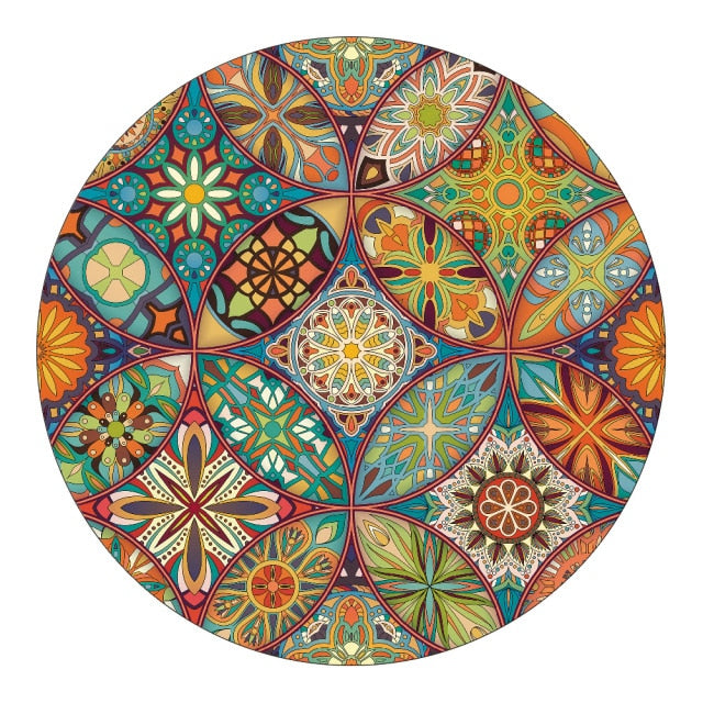 Mandala-Style Rug