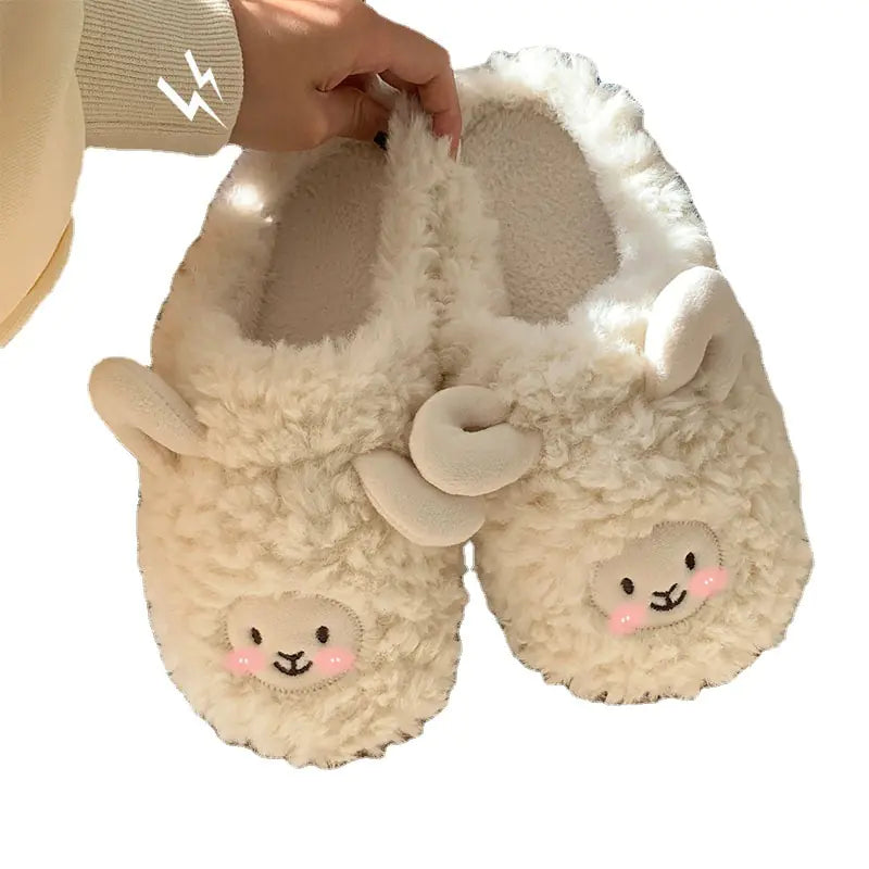 Warm Fur Winter Slippers