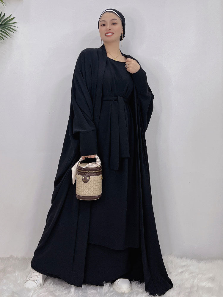 Women's Abaya Long Dress Set