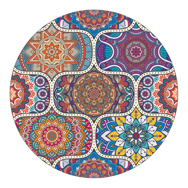 Mandala-Style Rug