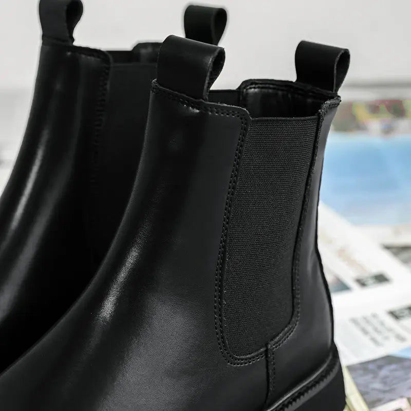 Men Chelsea Boots Brand Retro Comfortable 2023 Fashion Men Boots #901