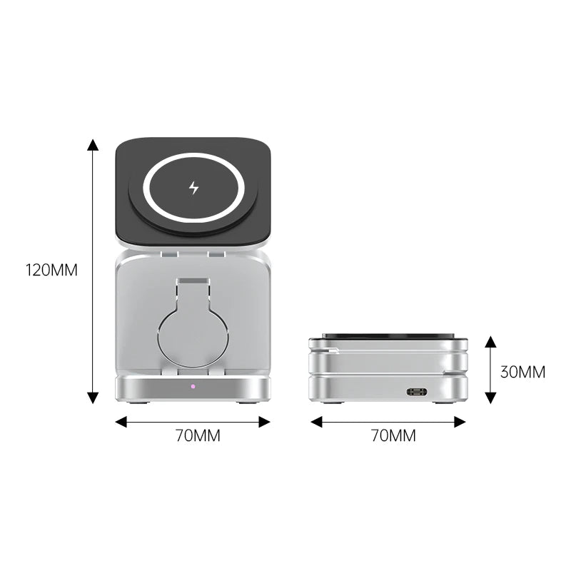 3 in 1 Wireless Charging Station