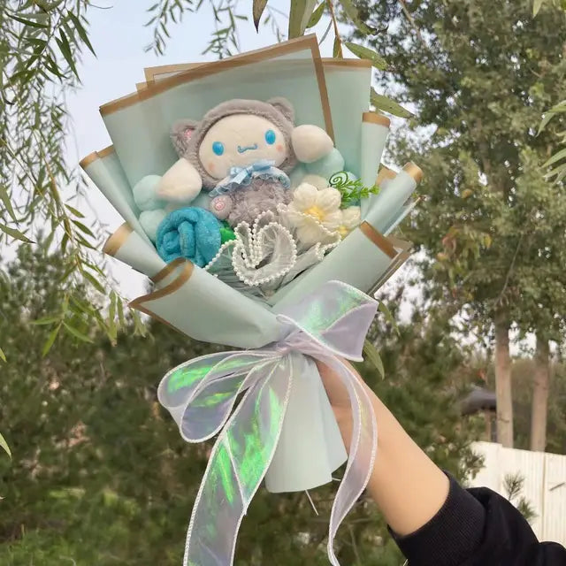 Plush Dolls  Flower Bouquet