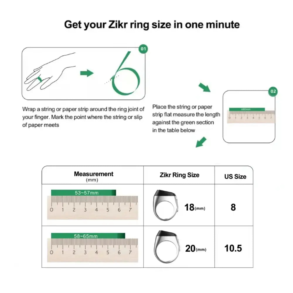 Iqibla Smart Tasbih Tally Counter